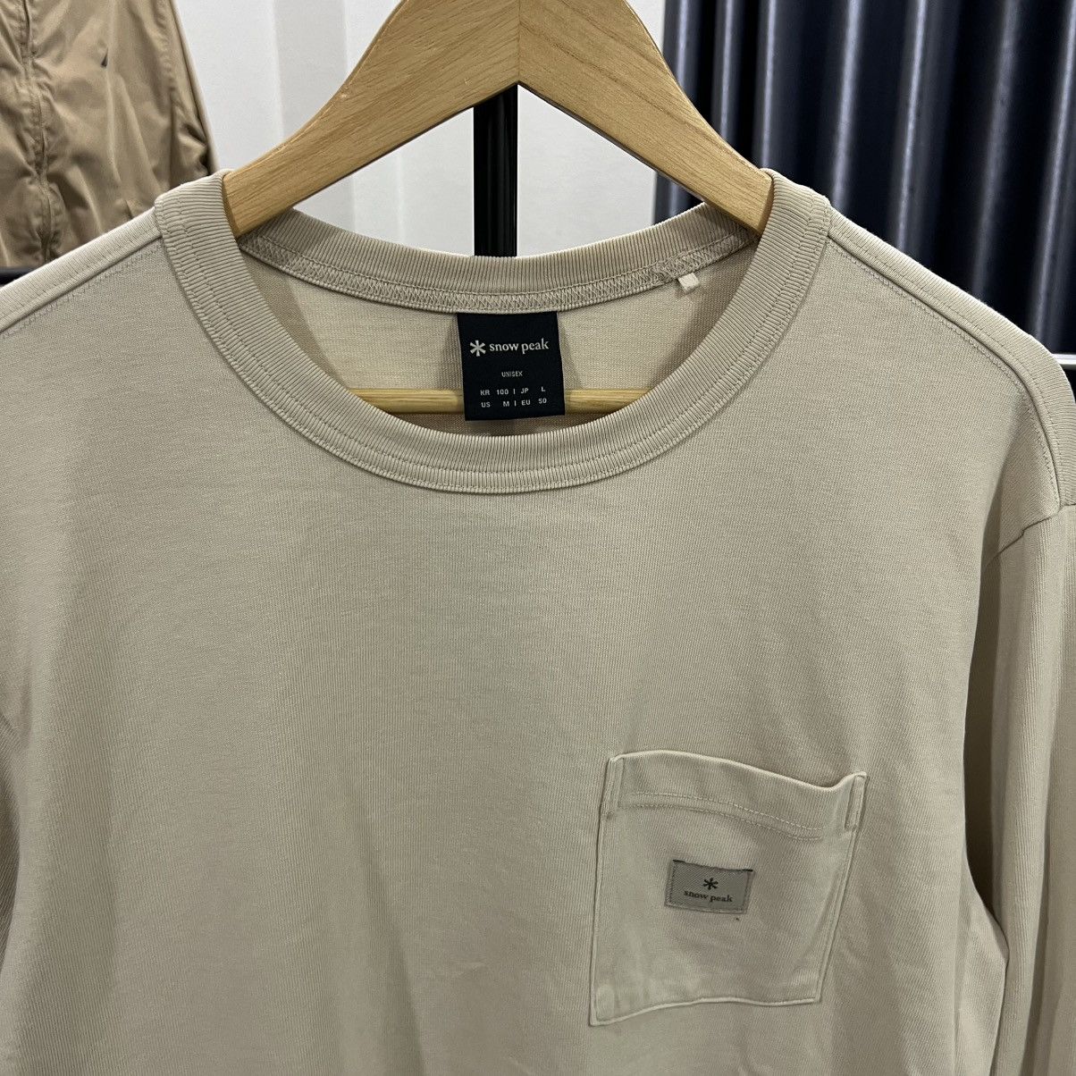Snow Peak Snow Peak Pocket Tee Long Sleeve Size US M / EU 48-50 / 2 - 2 Thumbnail