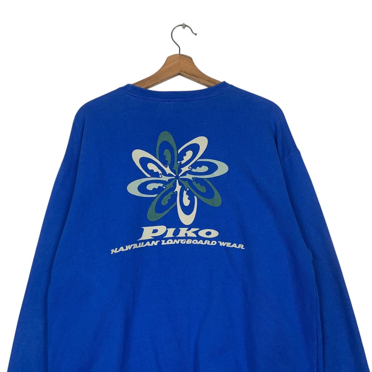 Japanese Brand Piko Hawaian Longboard Wear Crewneck Sweatshirt Size US L / EU 52-54 / 3 - 8 Thumbnail