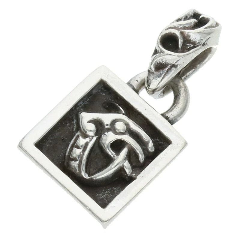 Chrome Hearts OFFER OK 🔥 CHROME HEARTS FRAMED FLORAL PENDANT silver Size ONE SIZE - 1 Thumbnail
