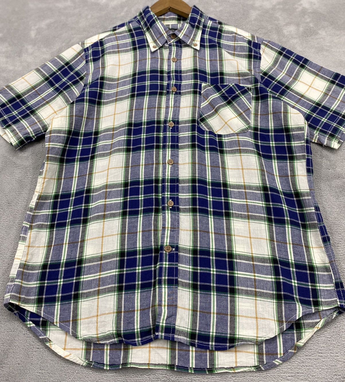 Vintage KANSAI YAMAMOTO HOMME SHIRTS BUTTON UP Size US L / EU 52-54 / 3 - 4 Thumbnail