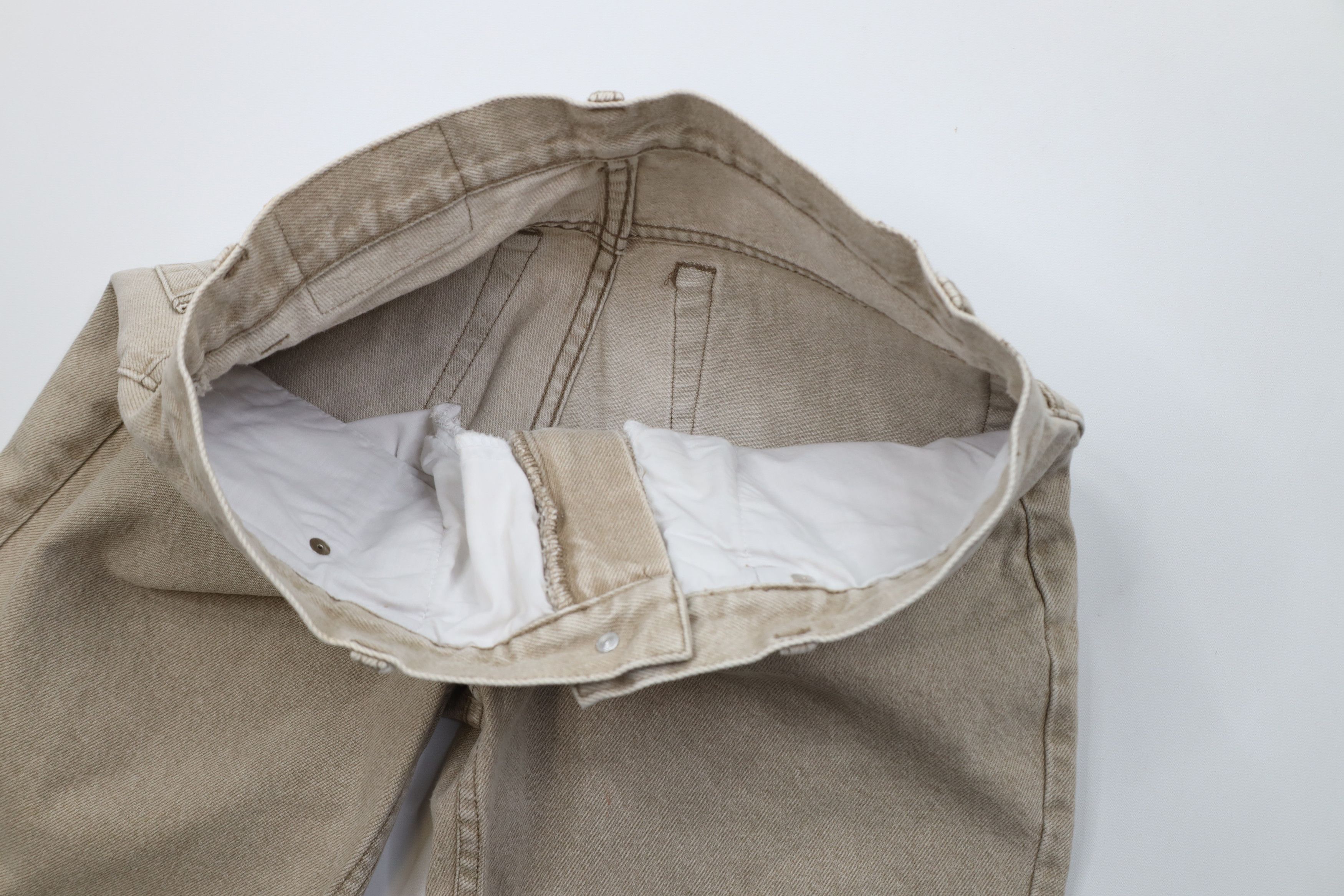 Vintage Vintage 90s Streetwear Above Knee Denim Jean Shorts Cotton Size US 30 / EU 46 - 6 Thumbnail
