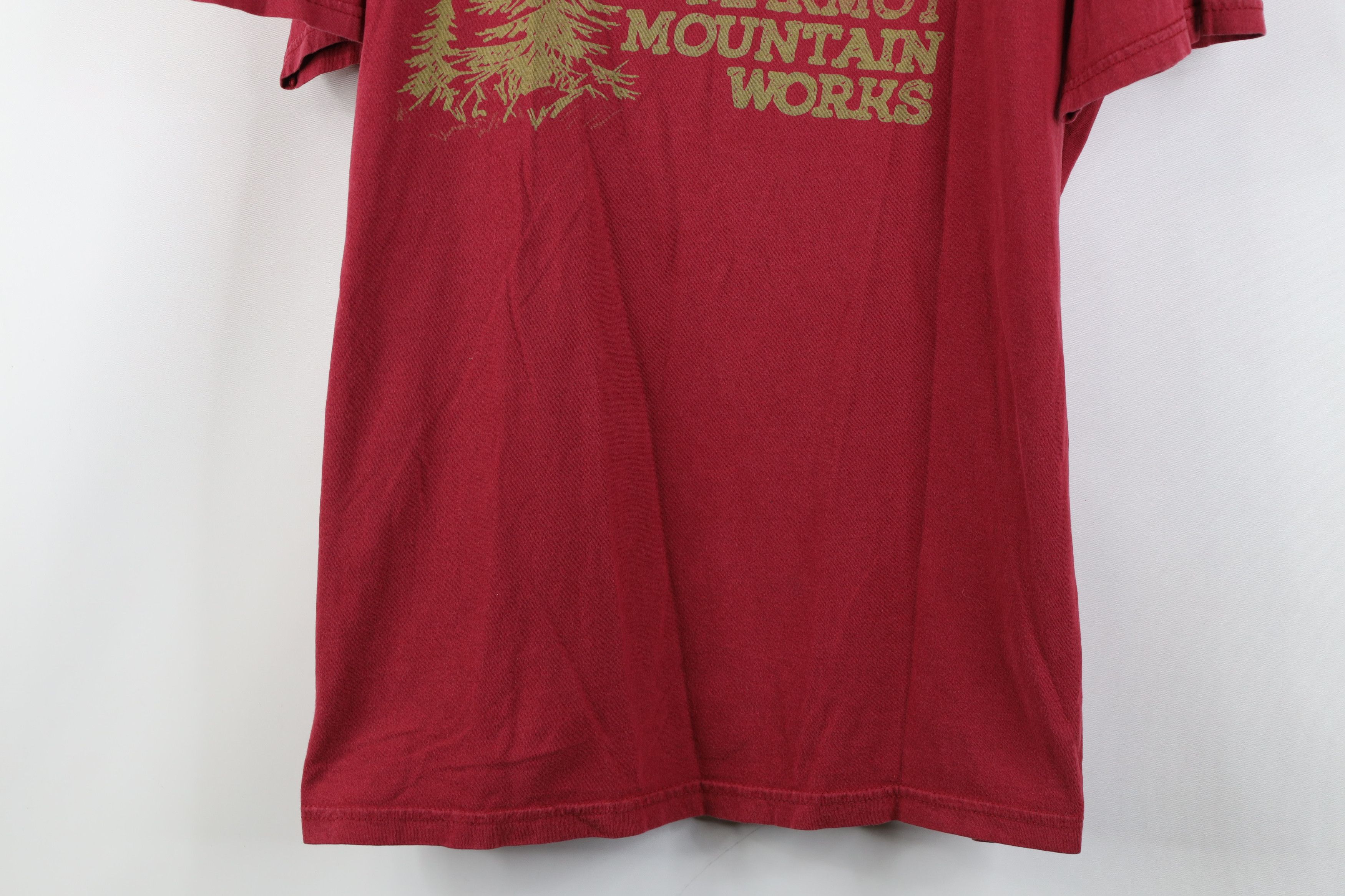 Marmot Marmot Spell Out Mountain Works Hiking Trekking T-Shirt Size US L / EU 52-54 / 3 - 3 Thumbnail