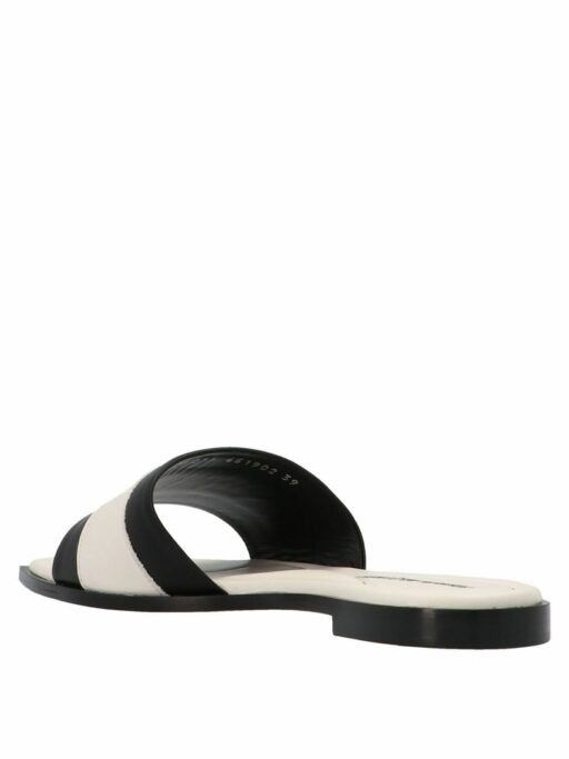 Alexander McQueen o1y0225 Slides in Black & White Size US 6 / IT 36 - 4 Thumbnail
