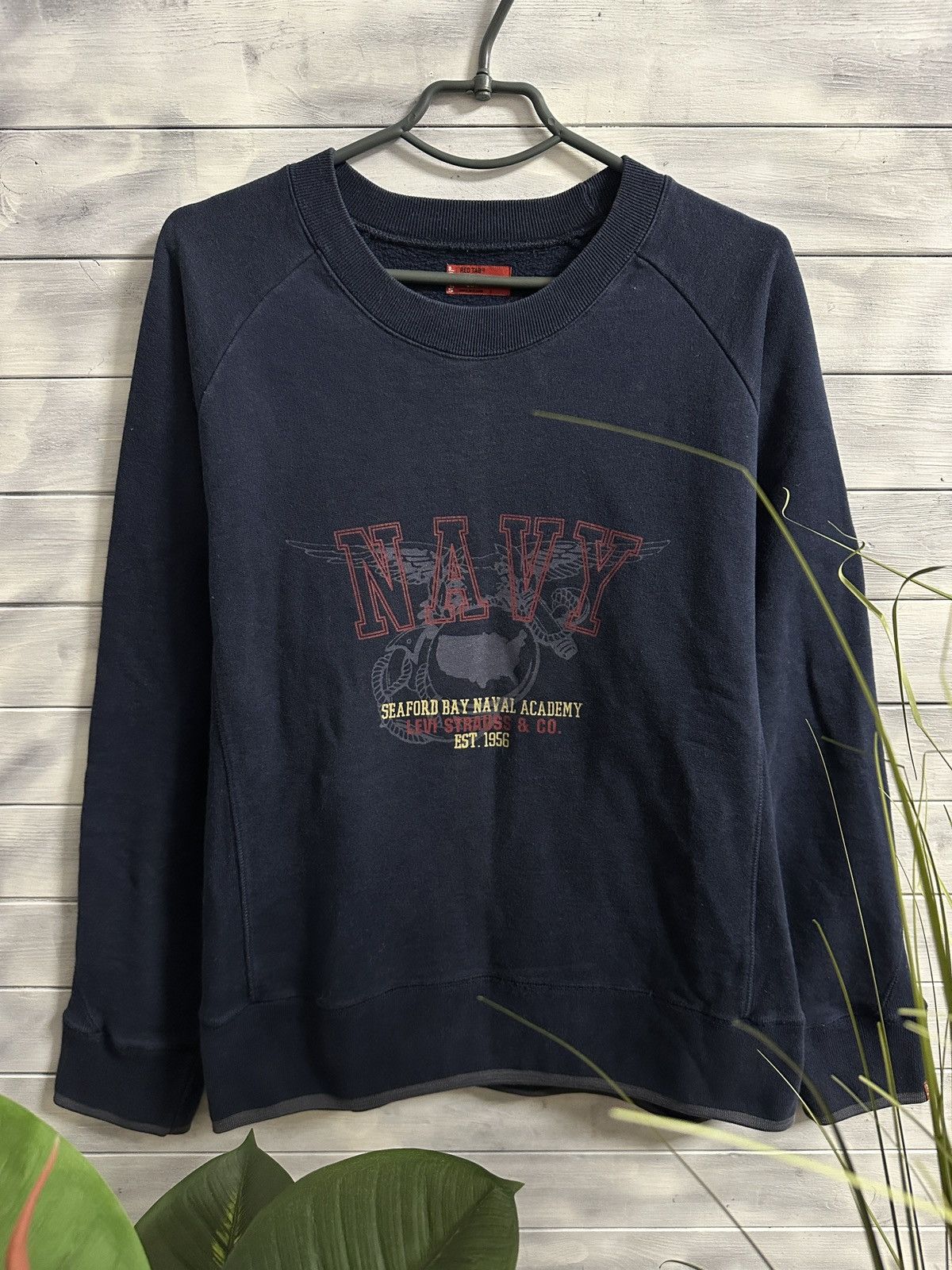 Levi's Rare Vintage Sweatshirt Levi’s Red Label Navy. Size US L / EU 52-54 / 3 - 1 Thumbnail