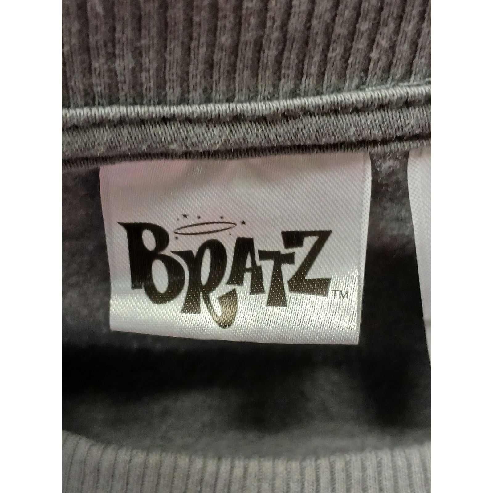 Other BRATZ (2XL) Women's Gray Crew Neck Pullover Sweatshirt Size XXL / US 16-18 / IT 52-54 - 8 Thumbnail