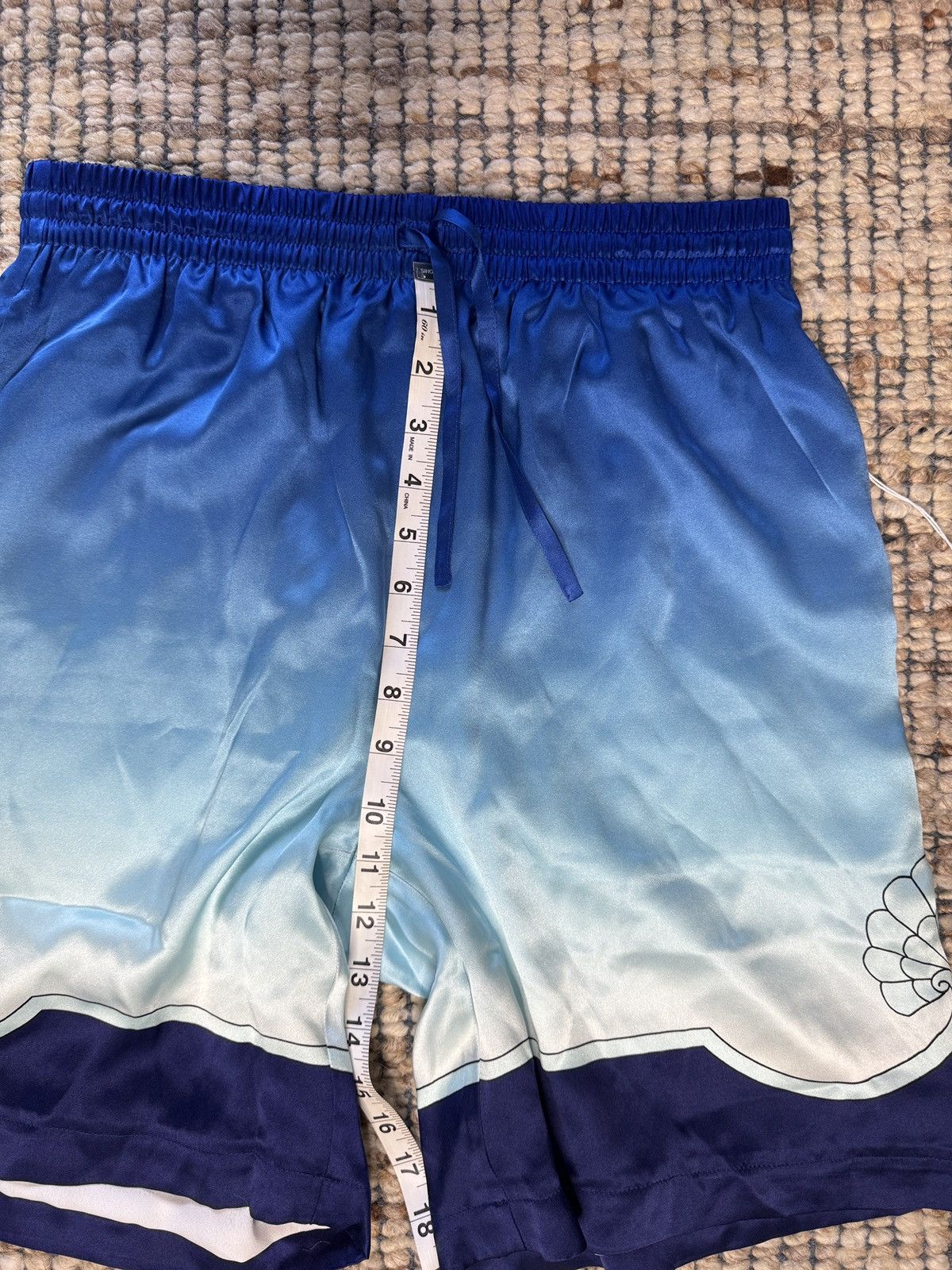 Casablanca Silk Satin Shorts Archway Place Vendome NWT Size US 32 / EU 48 - 8 Thumbnail