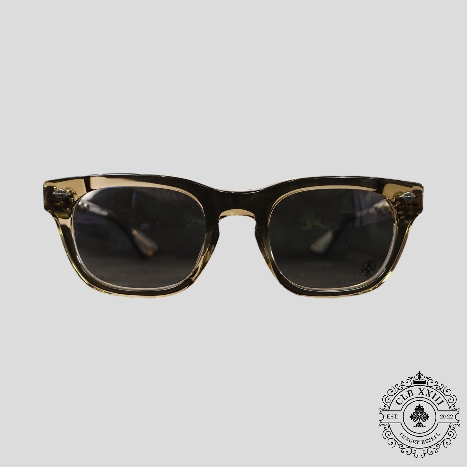 Chrome Hearts Baggins Glasses in Olive