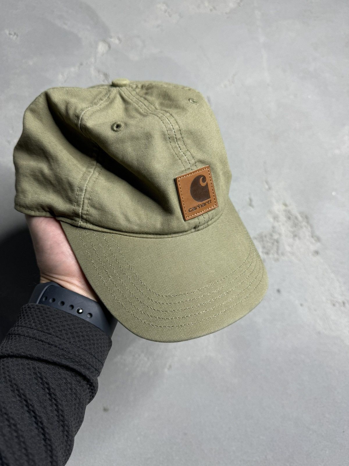Carhartt × Vintage Vintage Sun Faded Carhartt Cap Hat Size ONE SIZE - 1 Thumbnail