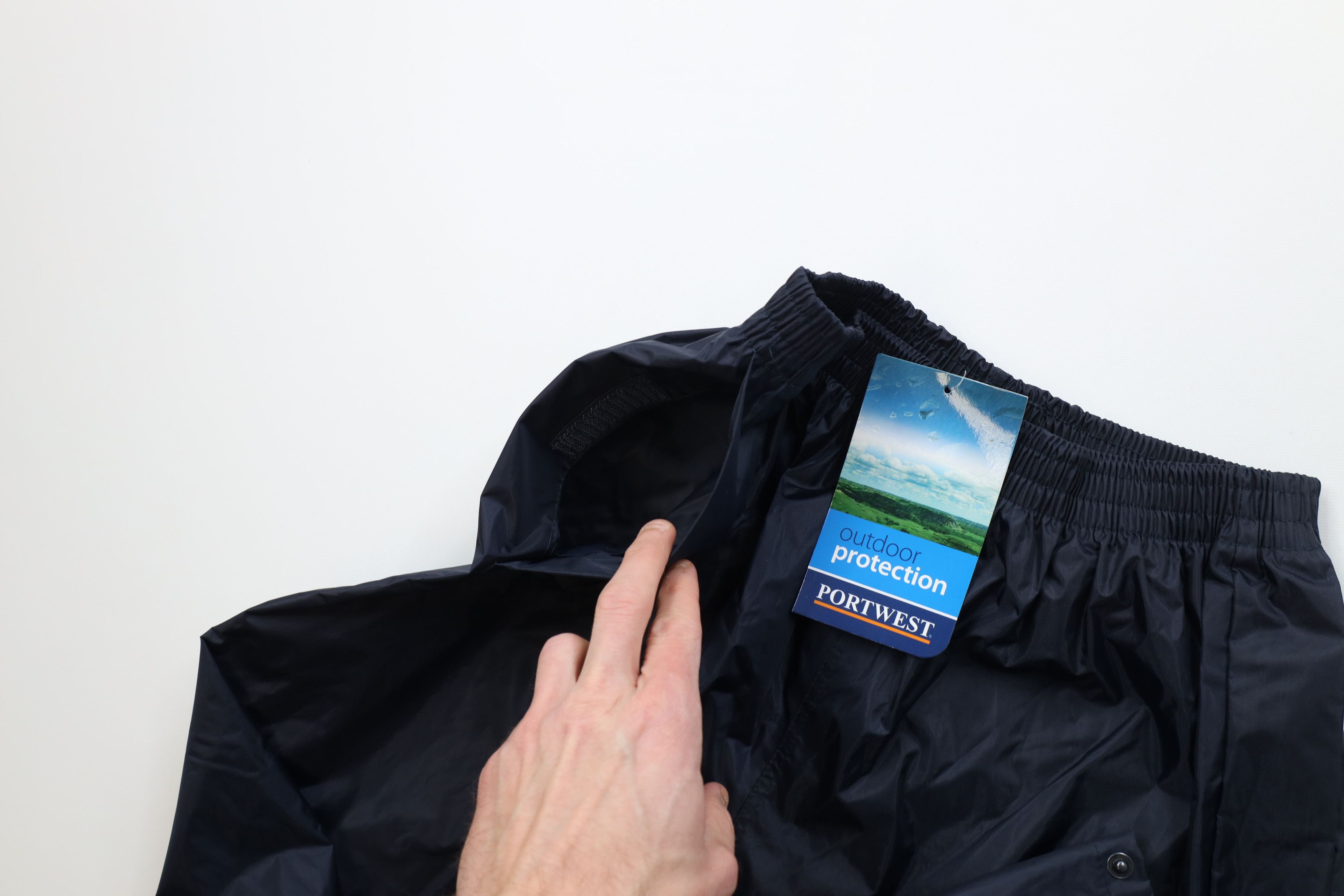 Vintage Deadstock Vintage 90s Y2K Streetwear Waterproof Rain Pants Size US 32 / EU 48 - 6 Thumbnail