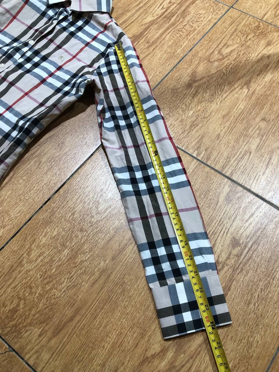 Burberry Burberry Brit Nova Check Button Down Long Sleeve Shirt Size M / US 6-8 / IT 42-44 - 6 Thumbnail