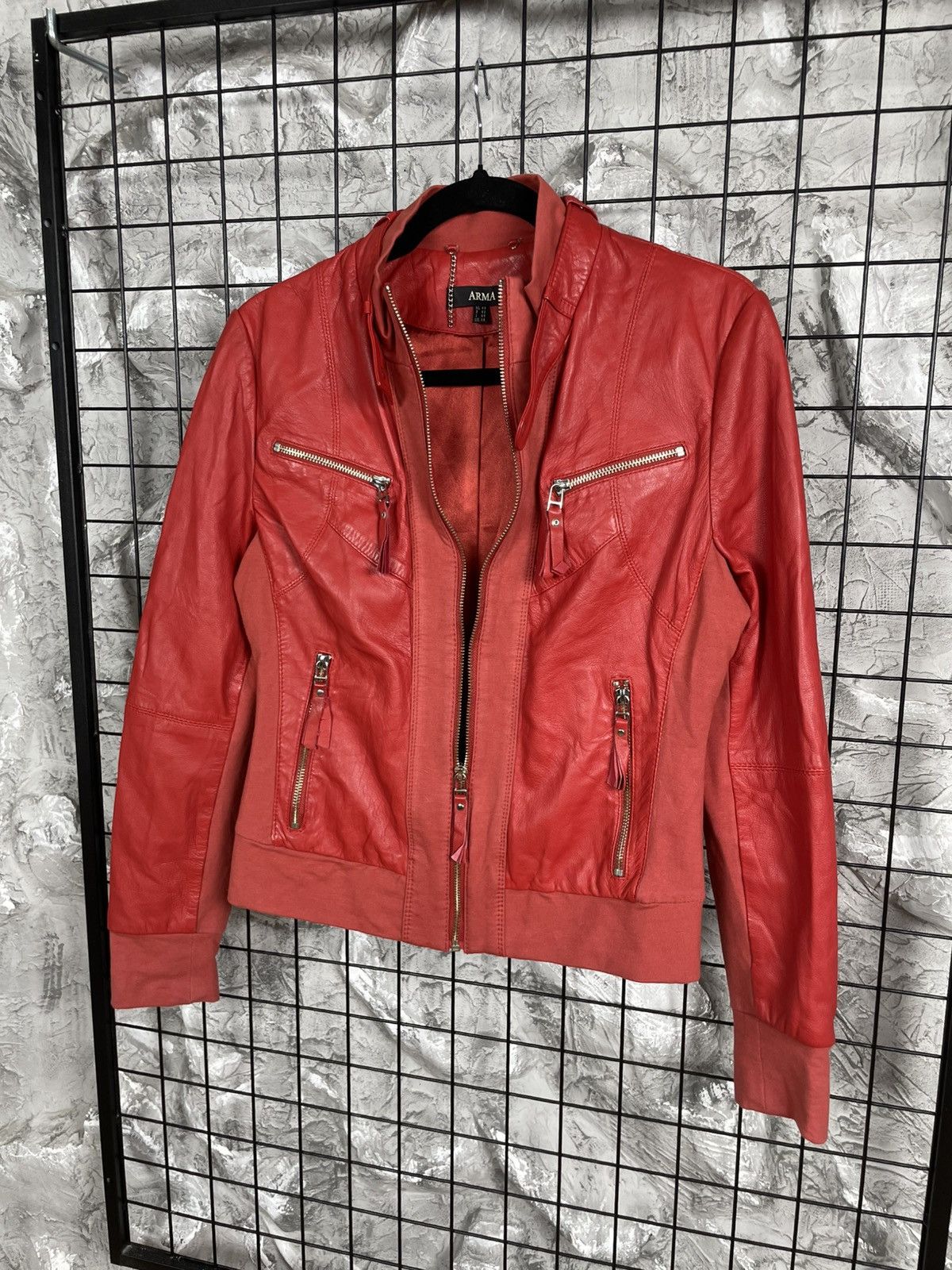If Six Was Nine Archive 2000s Y2K Leather Jacket Tyler Durden Kmrii LGB Vibe Size US S / EU 44-46 / 1 - 7 Thumbnail