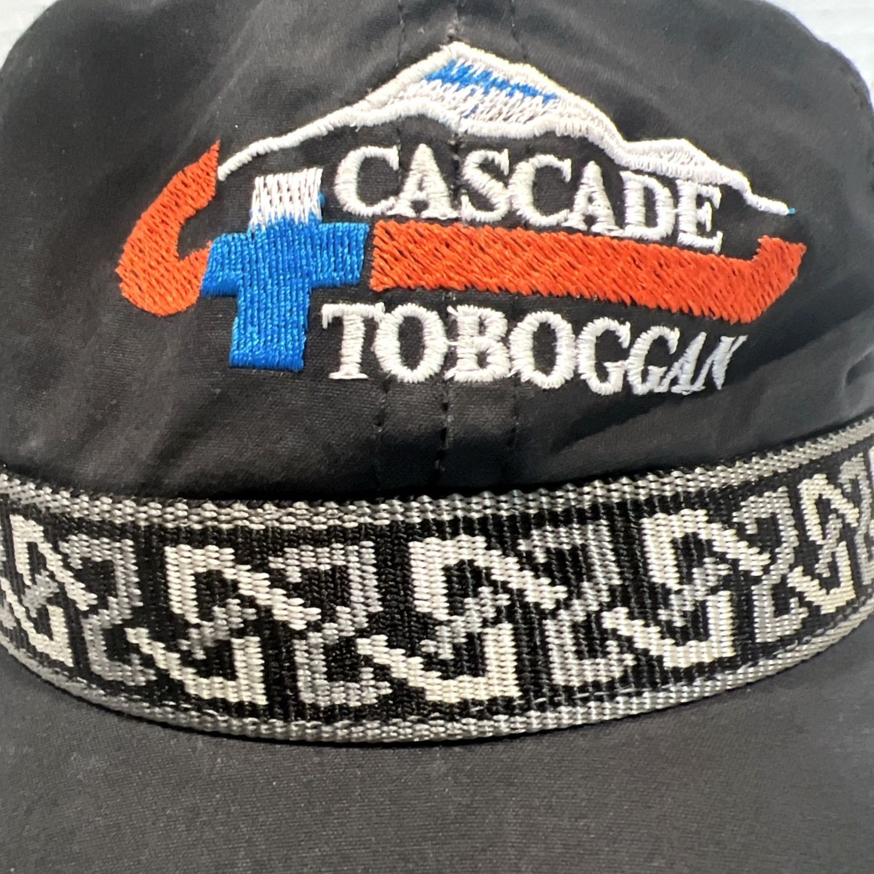 Vintage Cascade Rescue Geometric Snapback Hat Cap Adjustable Embroidered Black One Size Men Cap Size ONE SIZE - 3 Thumbnail