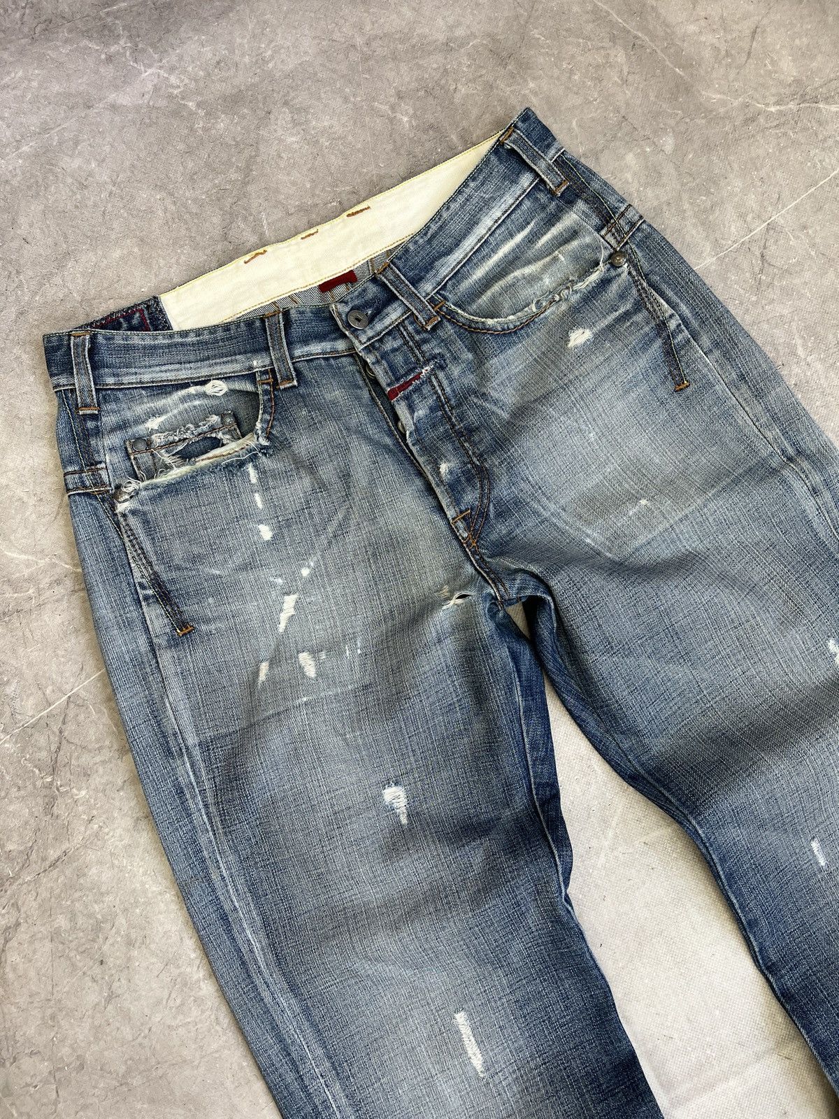Marithe + Francois Girbaud Marithe francois Gibraud distressed baggy y2k jeans archive Size US 32 / EU 48 - 11 Thumbnail