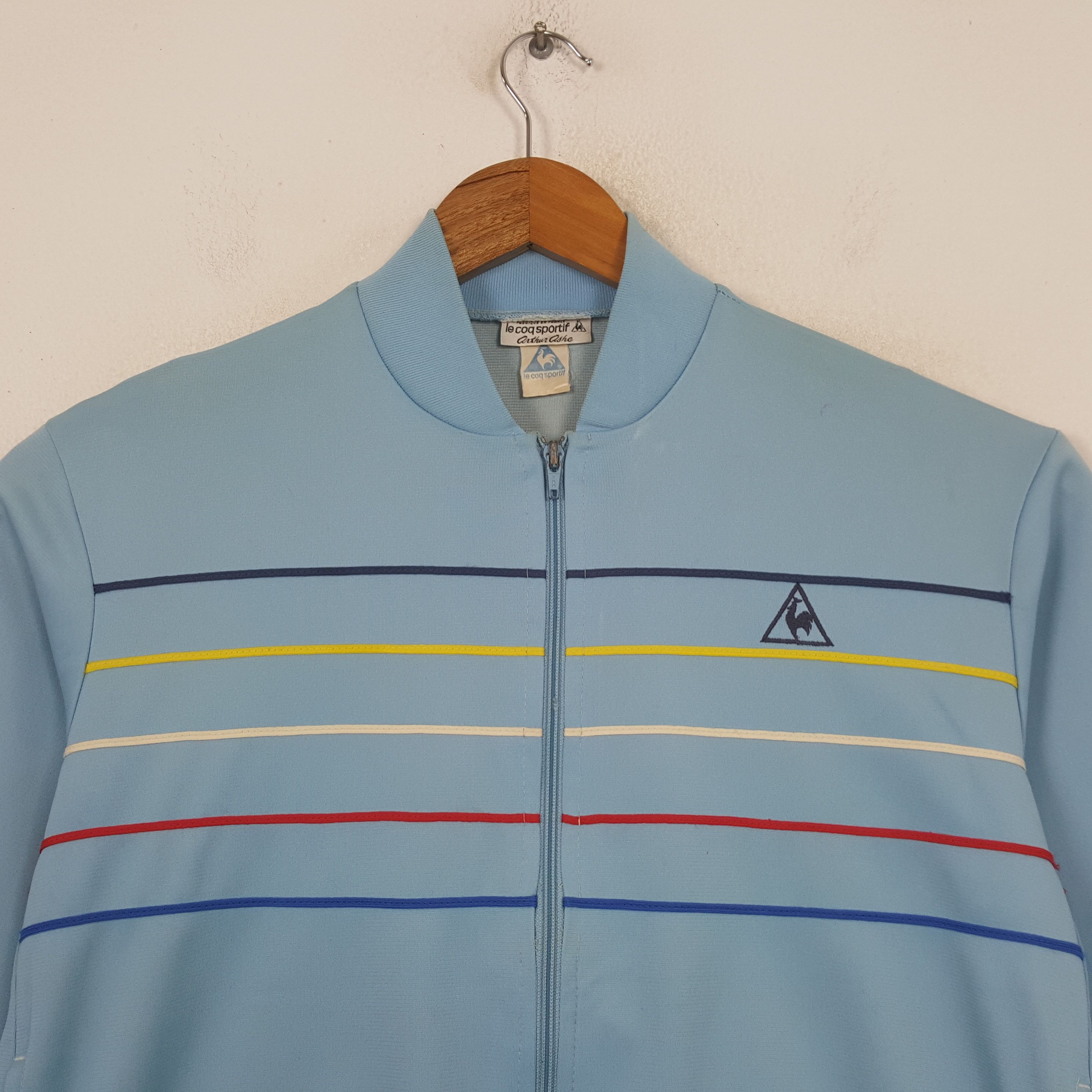 Le Coq Sportif Vintage Le Coq Sportif Sportswear Sweater Jacket RR2 Size US M / EU 48-50 / 2 - 2 Thumbnail