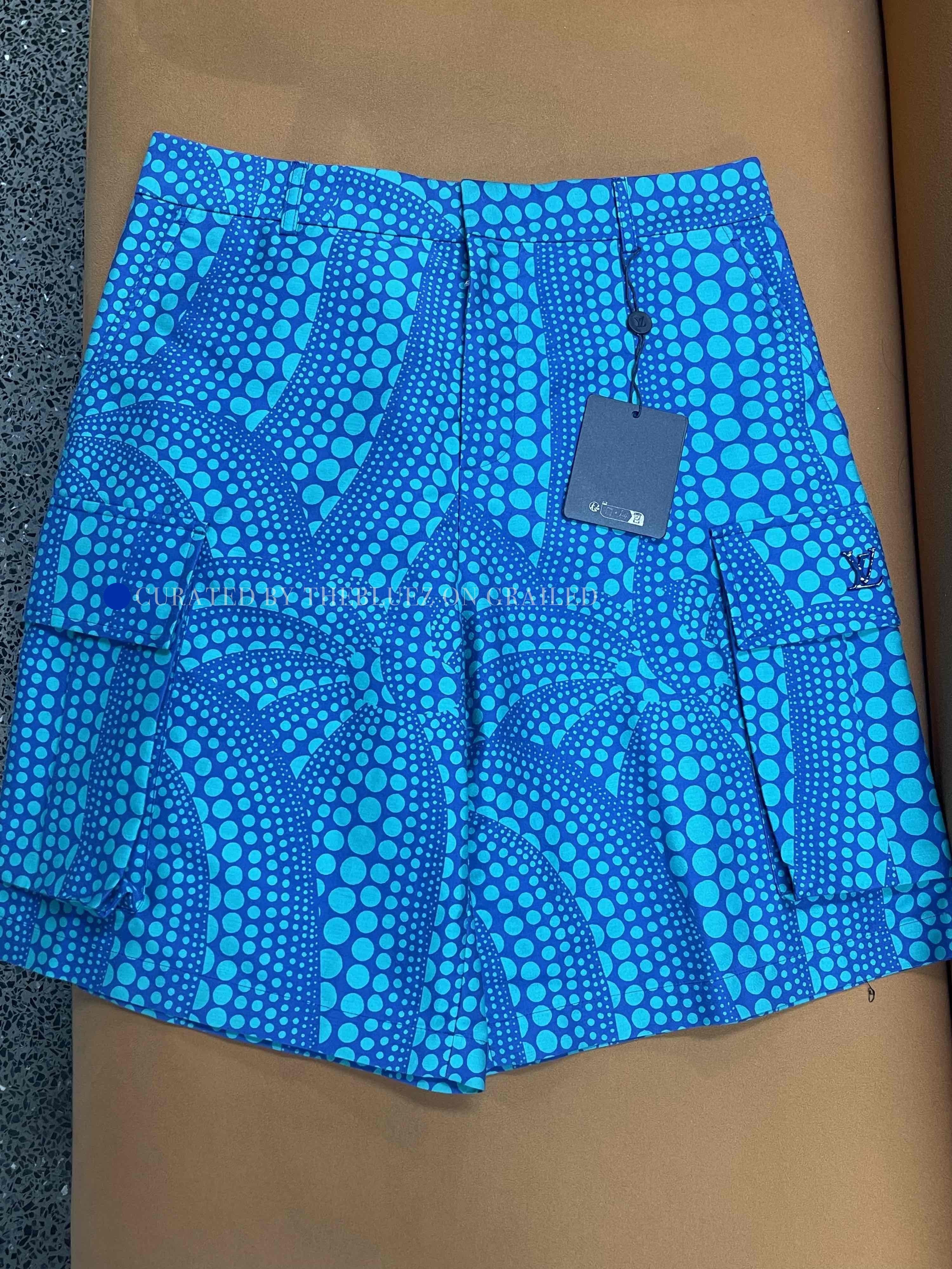 Louis Vuitton Polka Dot Shorts in Blue Size US 30 / EU 46 - 1 Thumbnail