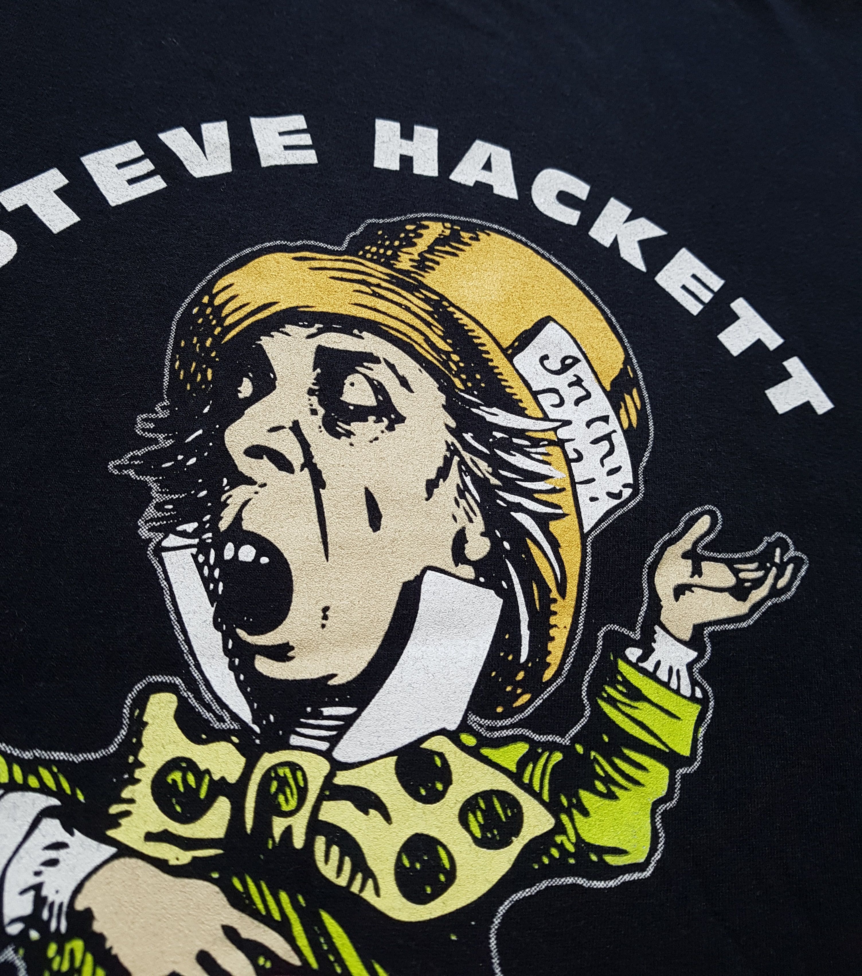 Band Tees Steve Hackett T-Shirt Genesis Extended Tour 2013 Charisma M Size US M / EU 48-50 / 2 - 6 Thumbnail