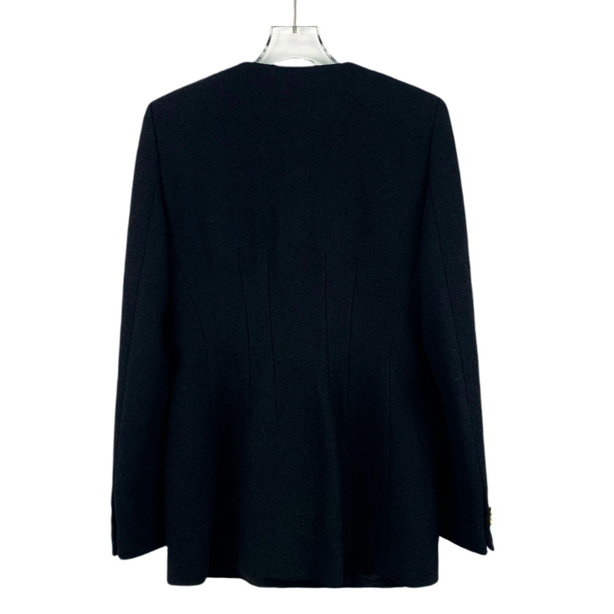 ジャケット GUCCI Black Wool Blend Blazer GUCCI Double-breasted wool-jacquard blazer | NET-A-PORTER