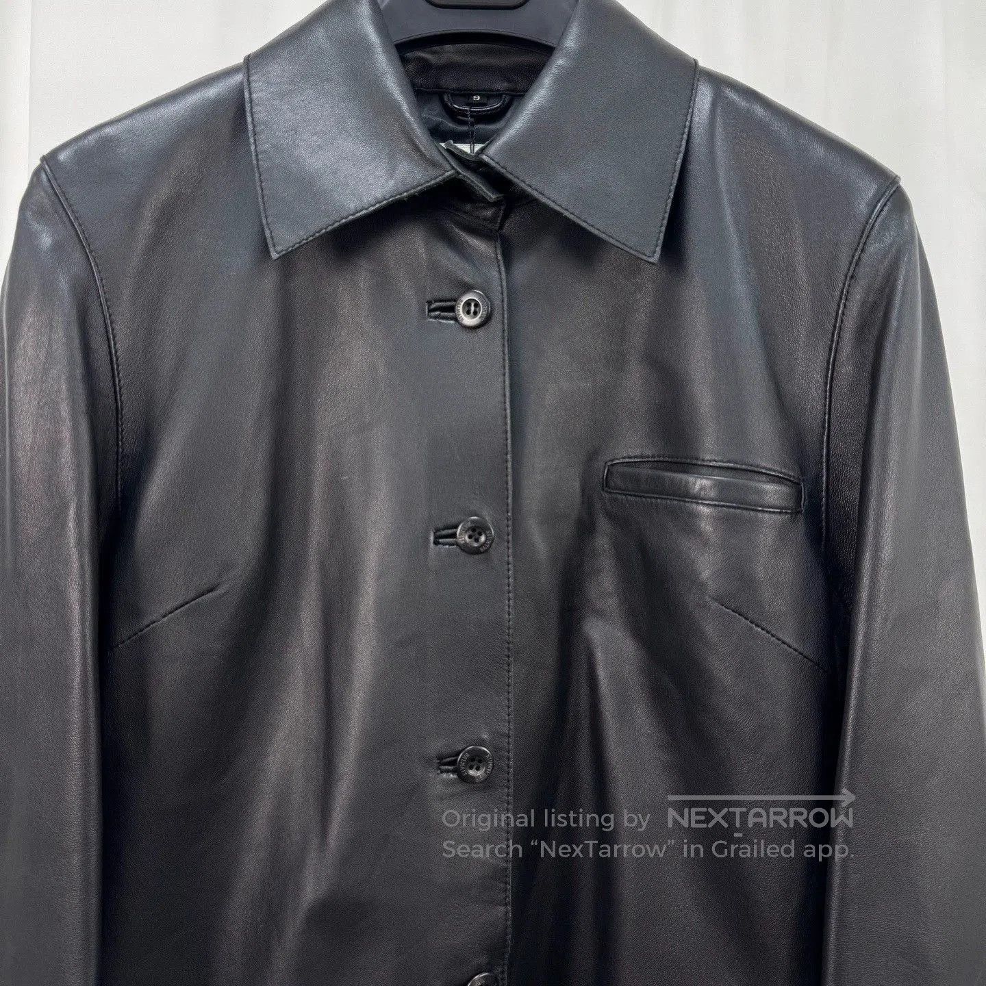 Balmain Balmain Black Printed Leather Outerwear. Size US M / EU 48-50 / 2 - 3 Thumbnail