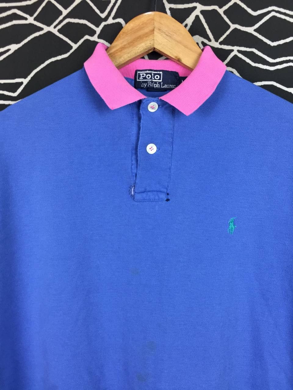Polo Ralph Lauren Vtg Polo Ralph Lauren Pony Logo Made In Usa Polo Shirt Size US M / EU 48-50 / 2 - 3 Thumbnail