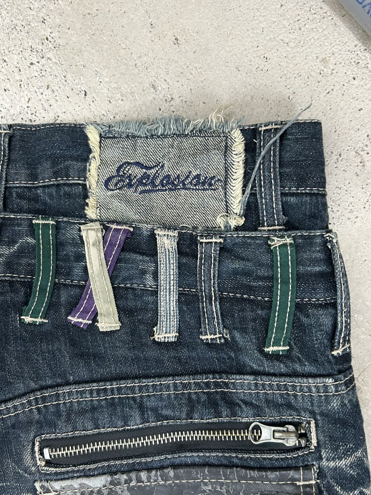 Japanese Brand Y2k Baggy Jeans Explosion Brand Clawn Marks Design Size US 30 / EU 46 - 16 Thumbnail
