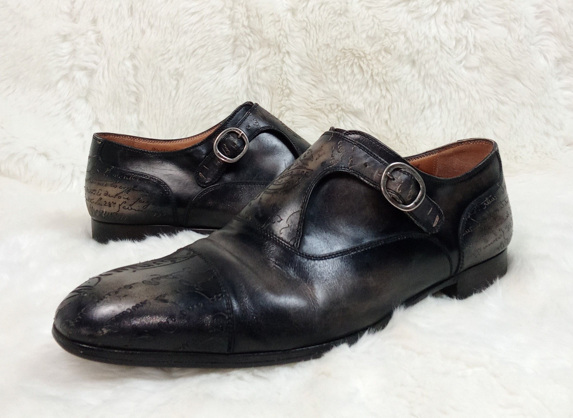 Berluti Berluti - Carlo Scritto - Single Monk - Patina Loafer Size US 9.5 / EU 42-43 - 5 Thumbnail