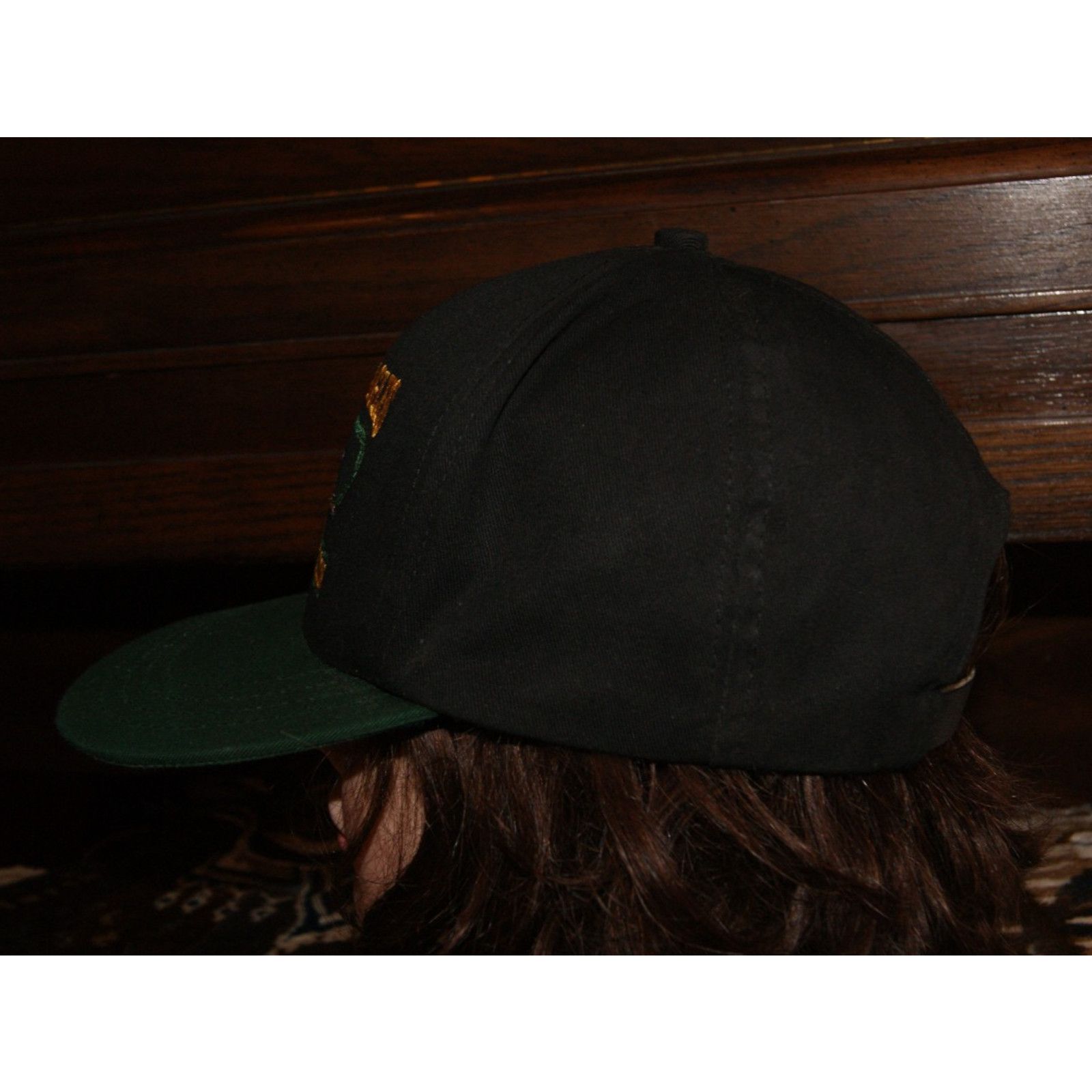 Vintage VTG NRA Hat Cap Eagles Leather Strapback Embroidered USA Size ONE SIZE - 5 Thumbnail