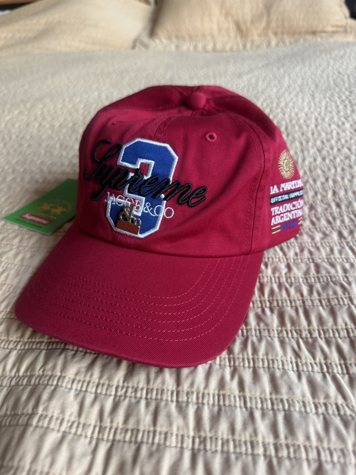 Supreme (NEW) Supreme La Martina 6-Panel Hat (One Size, Black 