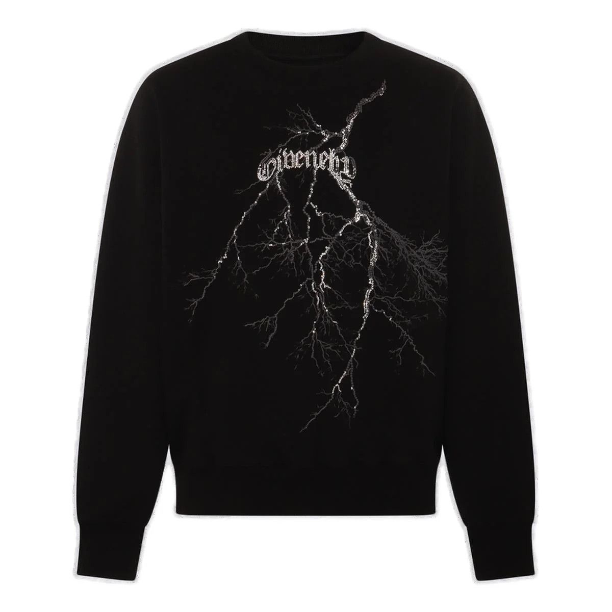 o1w1db10325 Boxy Fit Sweatshirt in Black