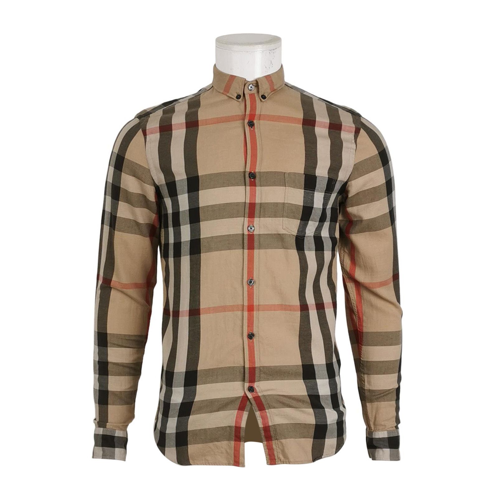 Burberry Burberry Men s Button Ups Size US S / EU 44-46 / 1 - 1 Thumbnail