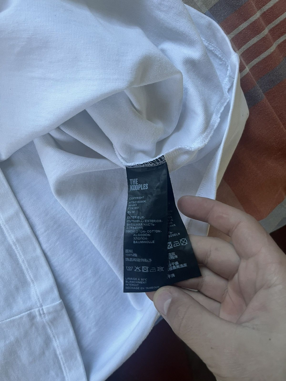 The Kooples The Kooples T-Shirt – Classic Designer Streetwear Size US M / EU 48-50 / 2 - 9 Thumbnail