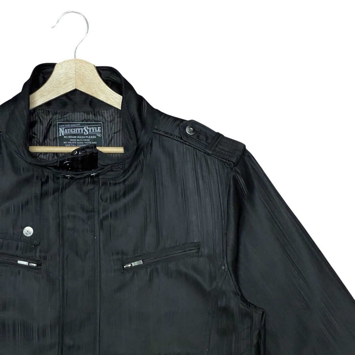 Seditionaries Vintage 90s Naughty Style Avantgarde Belted Tactical Jacket Size US XL / EU 56 / 4 - 2 Thumbnail