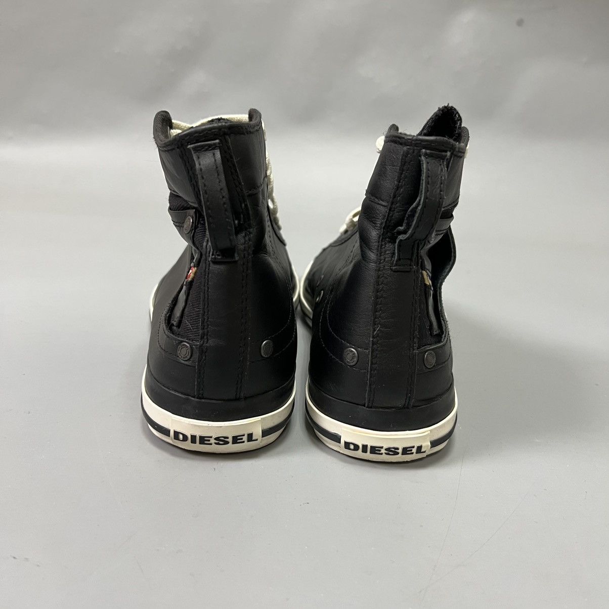 Diesel Diesel Avant Garde Leather Shoes y2k high trainers vintage Size US 12 / EU 45 - 9 Thumbnail