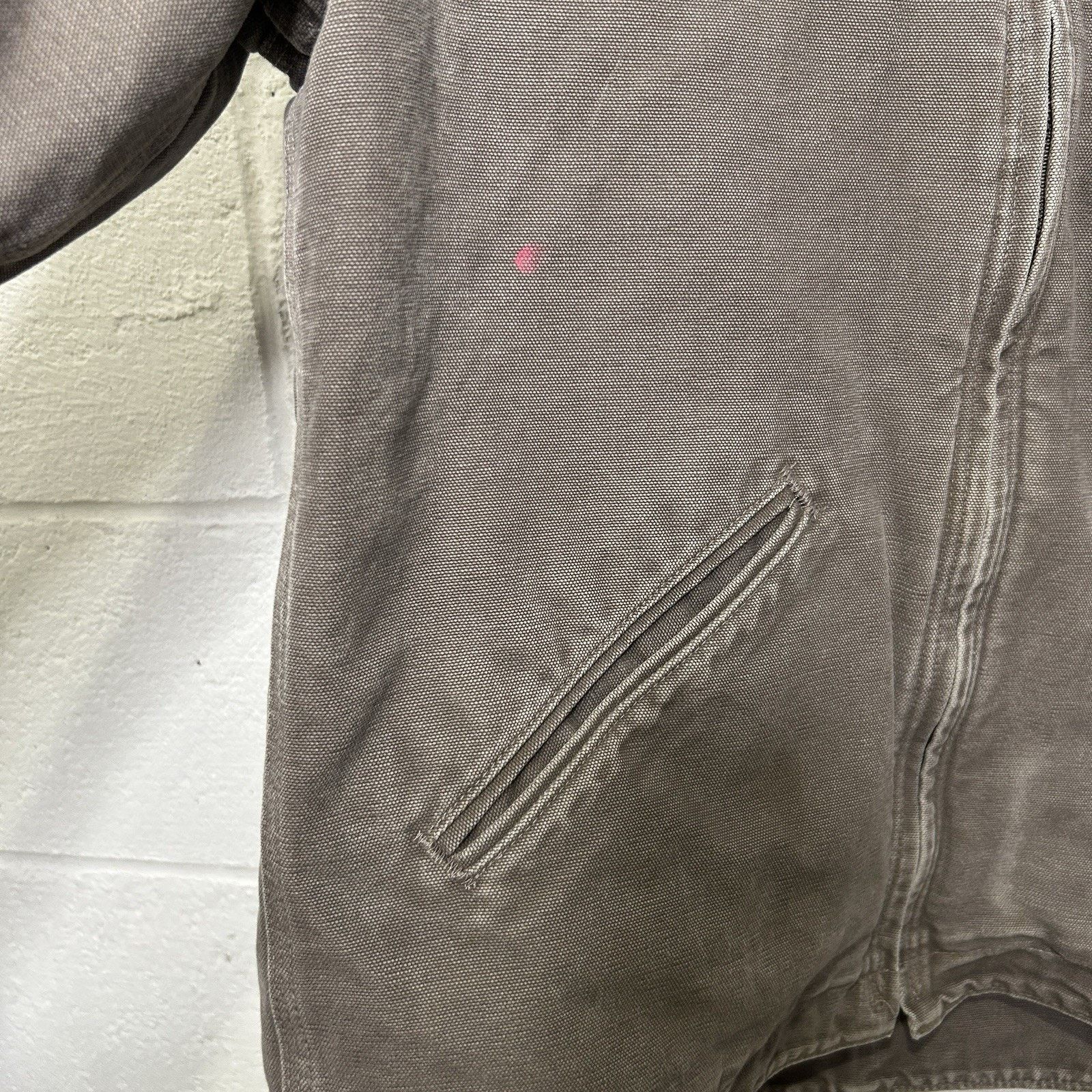 Carhartt Y2K Carhartt Sherpa-Lined Hooded Detroit Jacket “Gray” WJ141 Size S / US 4 / IT 40 - 5 Thumbnail