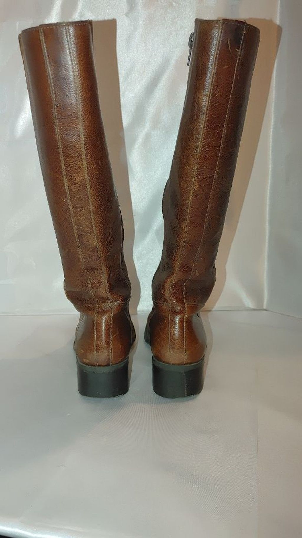 The Unbranded Brand Nicole Made in Brazil Leather Boots Size 7M Size US 7 / IT 37 - 7 Thumbnail