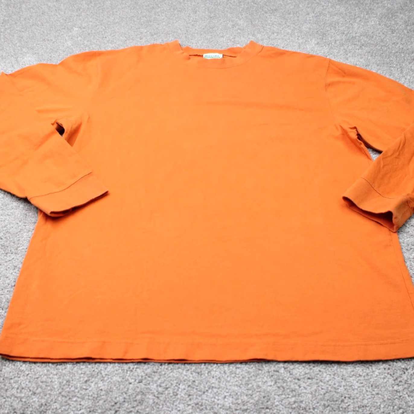 Vintage L.L. Bean Buzz Off Shirt Mens Large Orange Insect Shield Cotton Long Sleeve Size US L / EU 52-54 / 3 - 3 Thumbnail
