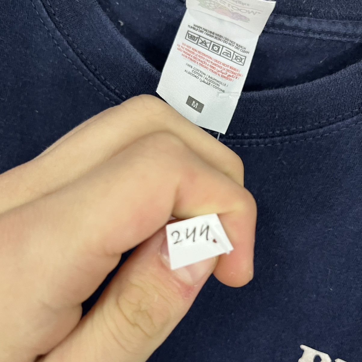 Fruit Of The Loom × Vintage 👽VINTAGE👽 Beat 79 Team Fuxxx Dark Blue Humor Tee Size US M / EU 48-50 / 2 - 8 Thumbnail