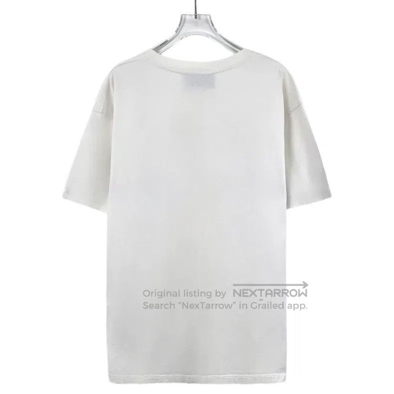 Gucci Gucci White logo letter sequin printed cotton round-neck s Size US XS / EU 42 / 0 - 2 Thumbnail