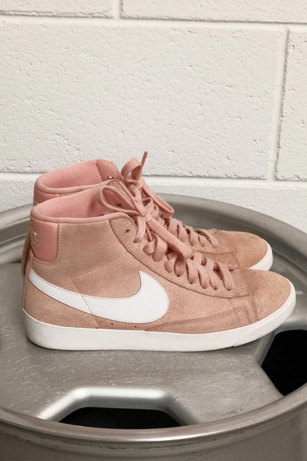 Nike Nike Blazer Mid Suede Sneakers in Pink - Women's Size 8 Size US 8 / IT 38 - 2 Thumbnail