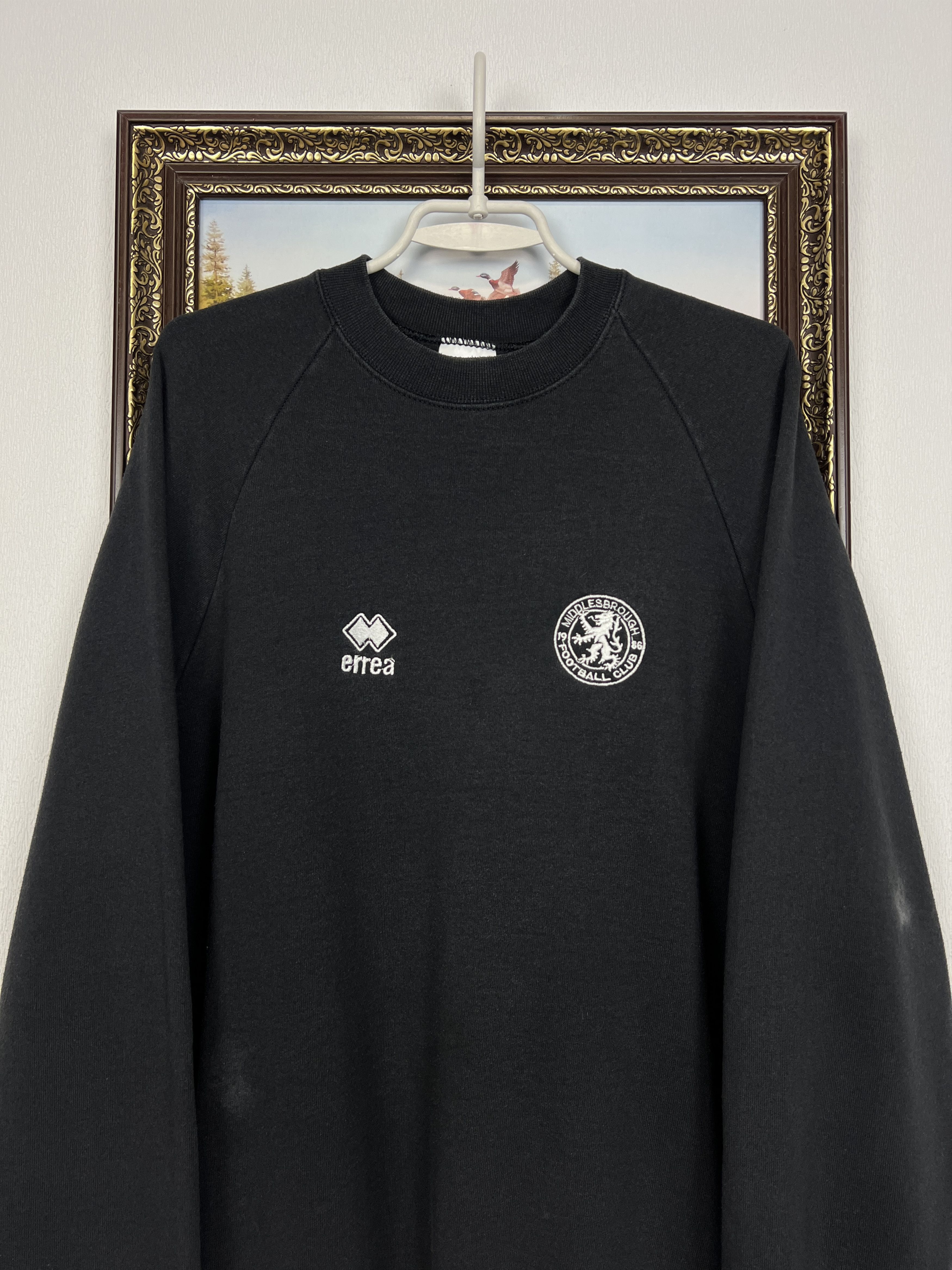 Errea Vintage 90's Middlesbrough Boro Football Sweatshirt Size US XL / EU 56 / 4 - 2 Thumbnail
