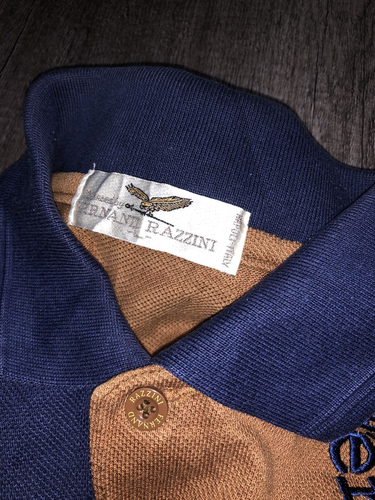 Designer × Vintage VINTAGE DESIGNER FERNAND RAZZINI POLO SHIRT LONG SLEEVE Size US L / EU 52-54 / 3 - 7 Thumbnail