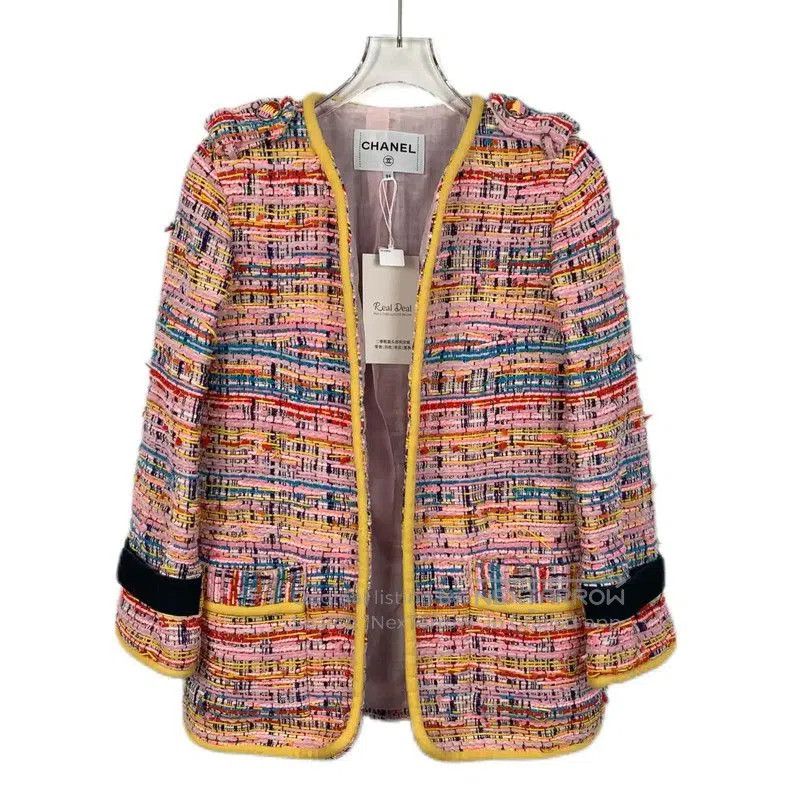 Chanel Chanel Pink XXS Women's Jacket . Size XXS / US 00 / IT 34 - 1 Thumbnail