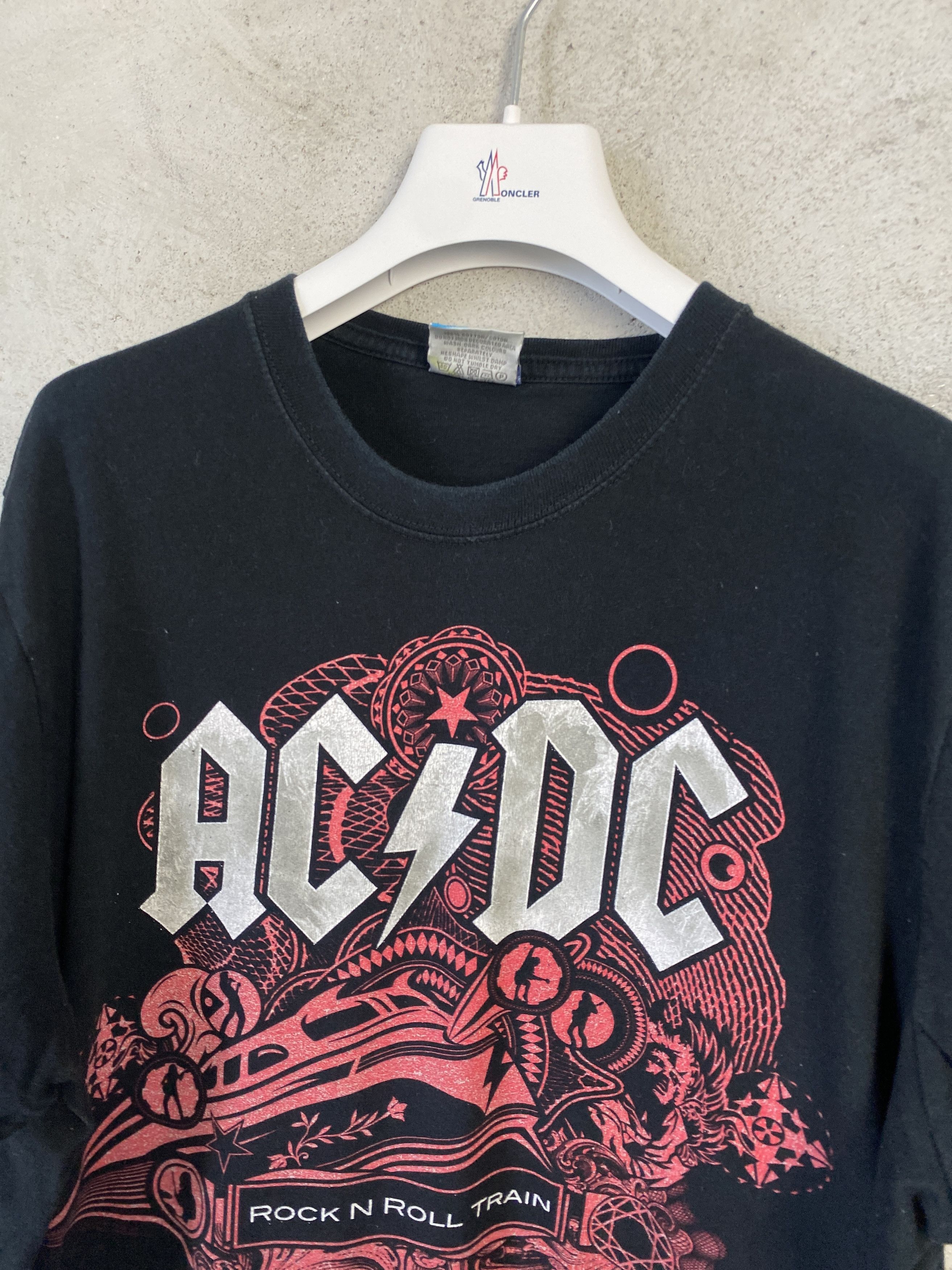 AC/DC ACDC t-shirt tee printed 2008/2009 rock band opium Size US XL / EU 56 / 4 - 2 Thumbnail