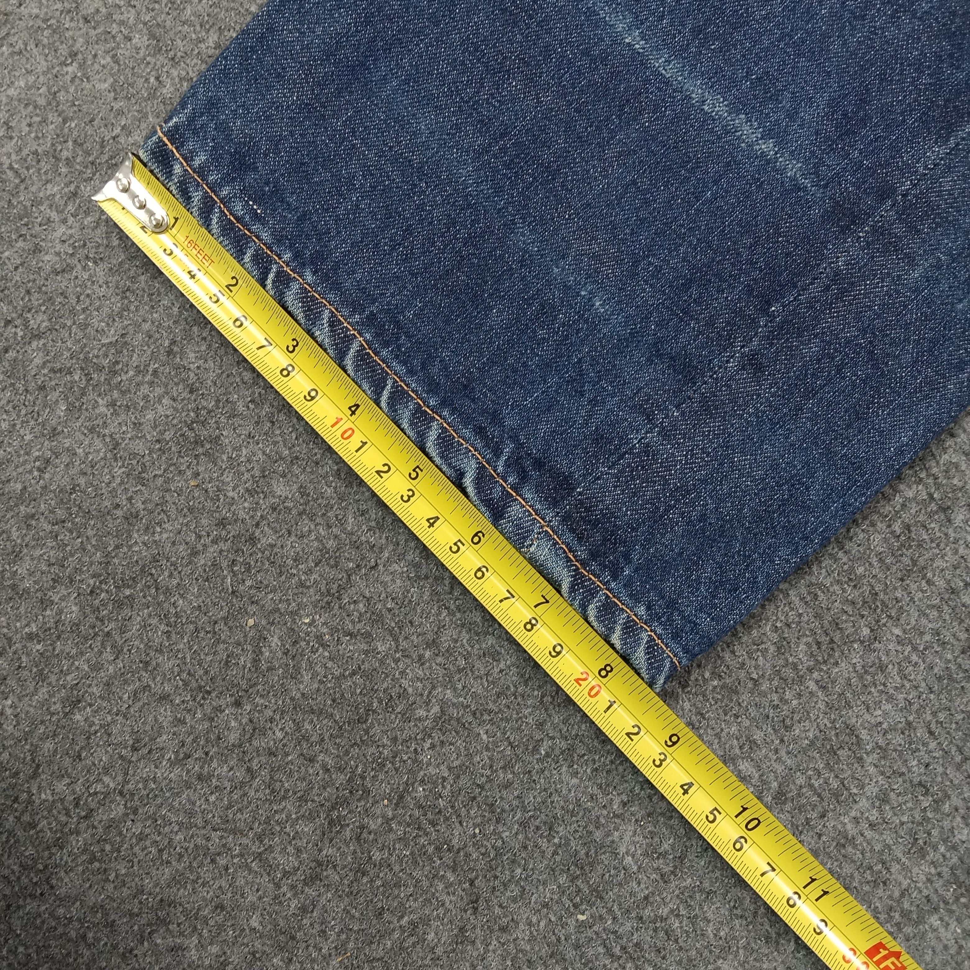 Japanese Brand Evis Japanese Brand Daicock Custom Art Denim Jeans C244N22 Size US 30 / EU 46 - 14 Thumbnail