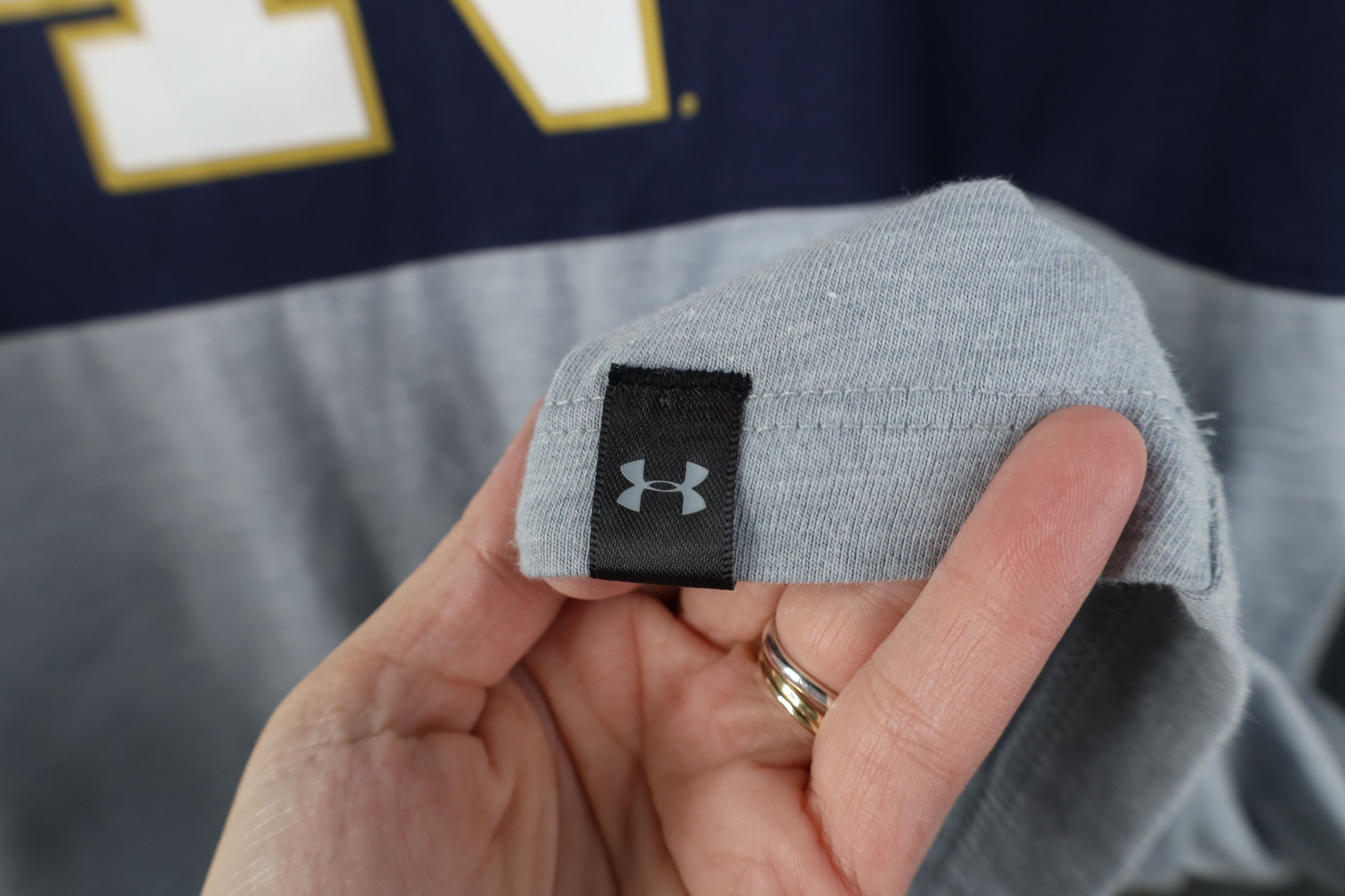 Under Armour New Under Armour University Football Long Sleeve T-Shirt Size US XXL / EU 58 / 5 - 8 Thumbnail