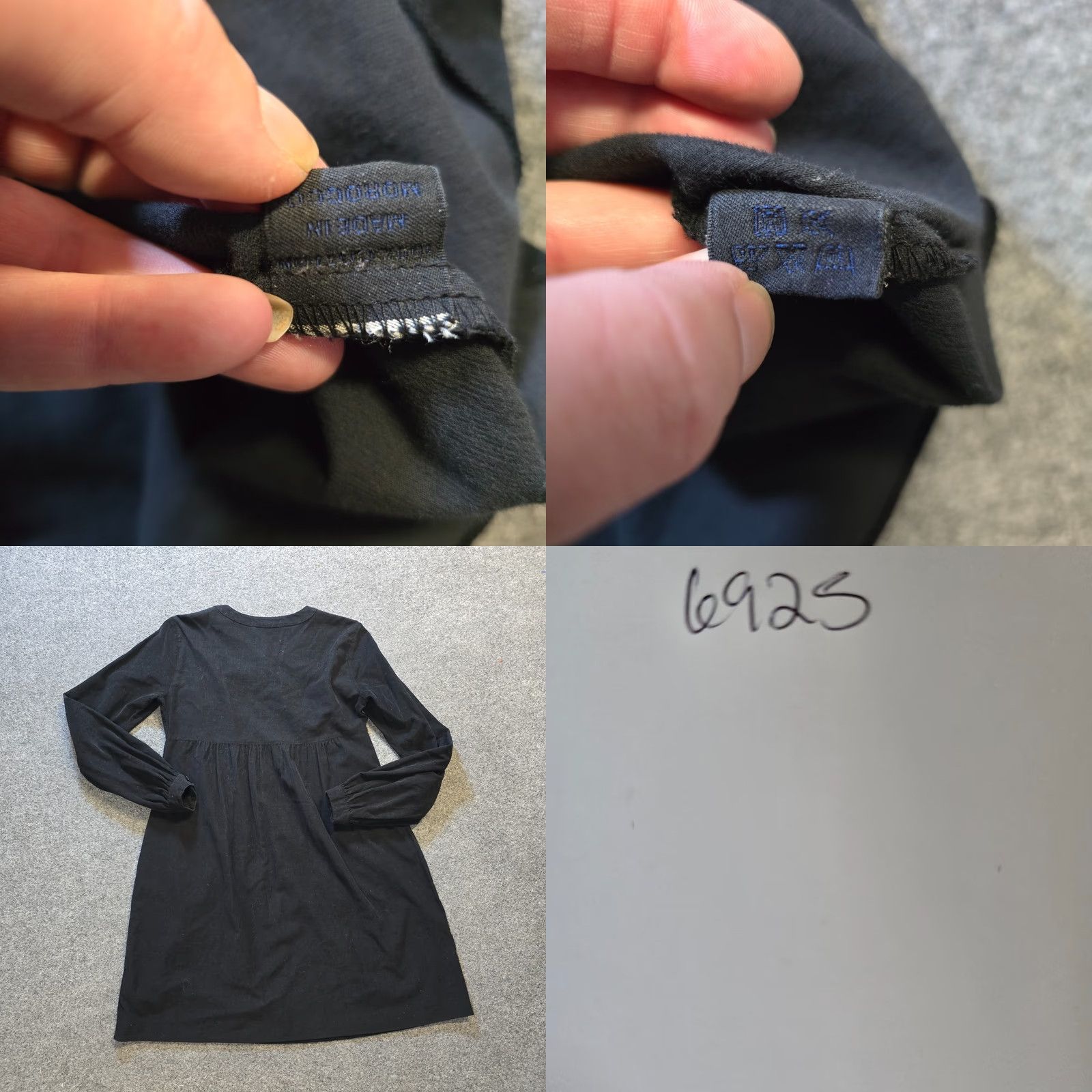 Hartford Hartford Dress Shirt Dress Womens Size 2 Black Corduroy Long Sleeve Capsule Minimalist Size XS / US 0-2 / IT 36-38 - 8 Thumbnail