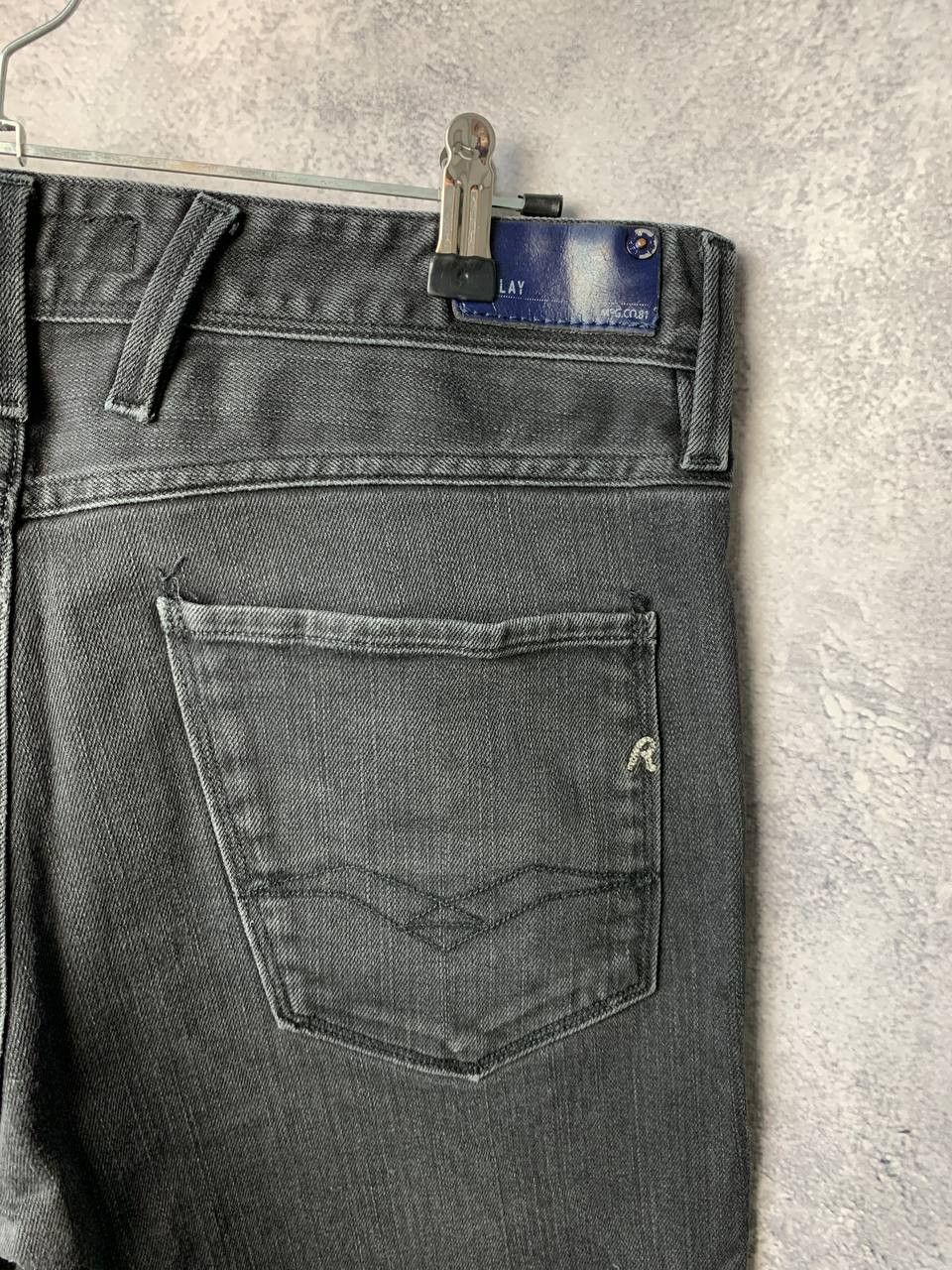 Replay REPLAY M914 Denim Jeans Pants Black Women's size 33х34 Size 31" - 10 Thumbnail