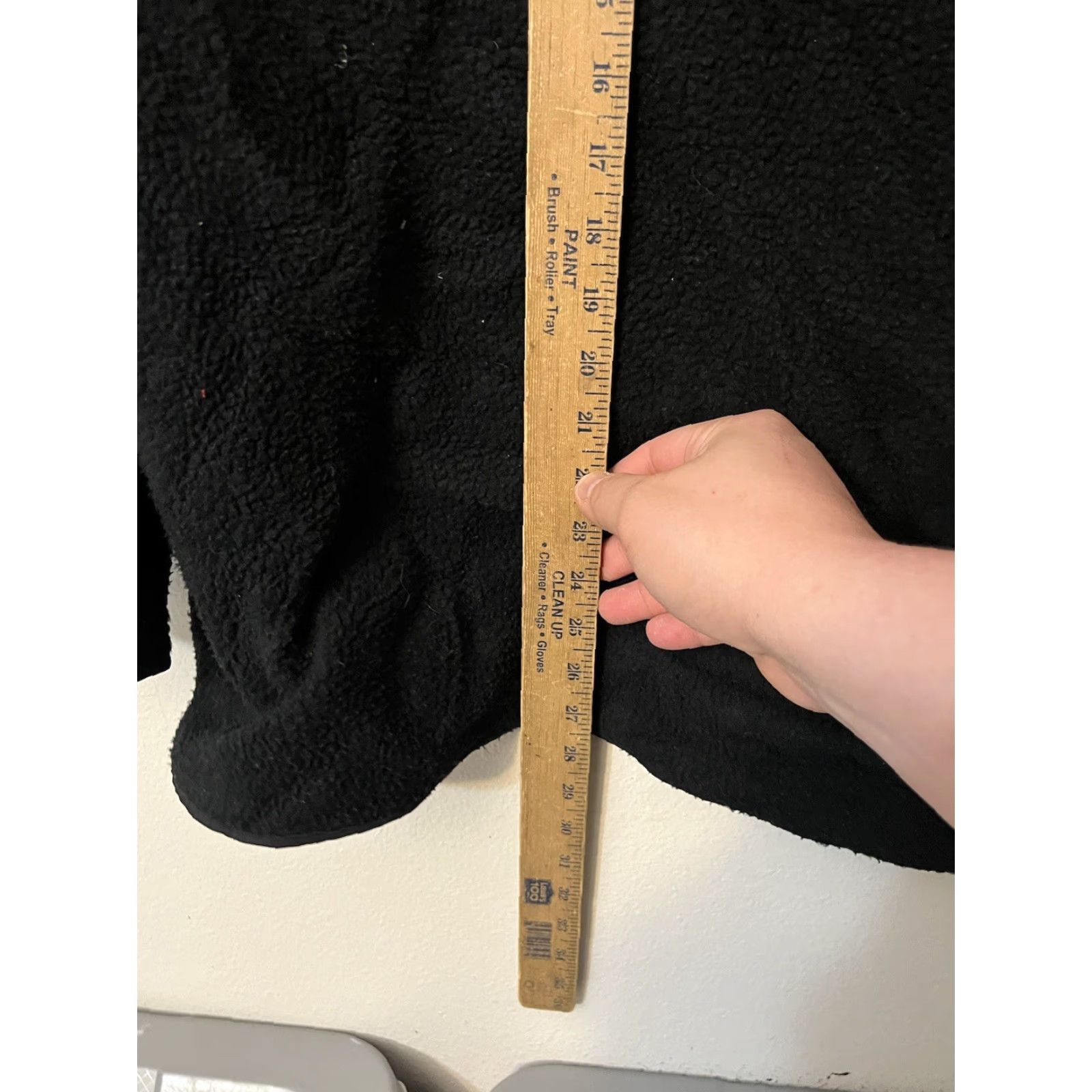 J.Crew J. Crew Coat P Piped Sherpa BC819 PM Black Button Coat, Pocket, Fleece, Cotton, Polyester Lining, Petite Women, Fall Winter, Casual, Basic Jacket Size M / US 6-8 / IT 42-44 - 5 Thumbnail