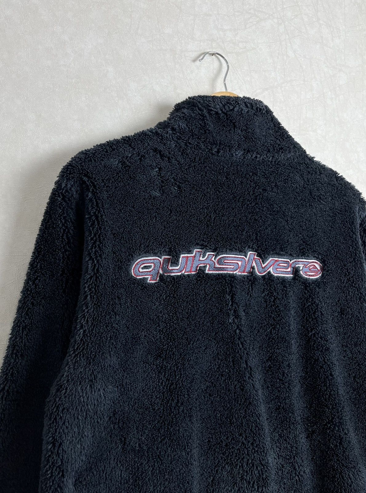 Quiksilver Vintage Quicksilver Big Logo 1/4 Zip Fleece Sweatshirt 00s Size US S / EU 44-46 / 1 - 15 Thumbnail