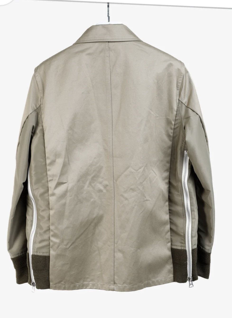 Sacai SACAI Cotton Twill & Nylon Shirt Jacket Blouson Size US S / EU 44-46 / 1 - 13 Thumbnail