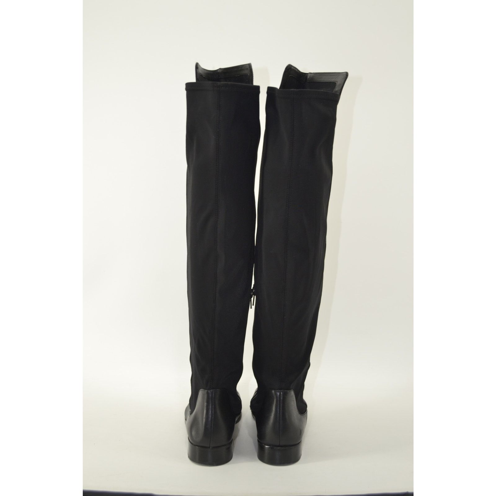 Clarks Clarks Caddy Belle Knee High Boot Leather Black Minimalist 7 Size US 7 / IT 37 - 14 Thumbnail